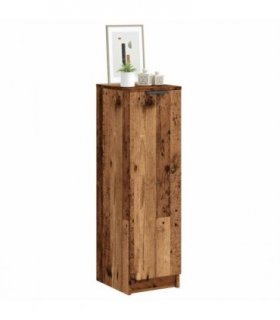 vidaXL Shoe Cabinet Old Wood 29.5x35x100.5 cm Engineered Wood