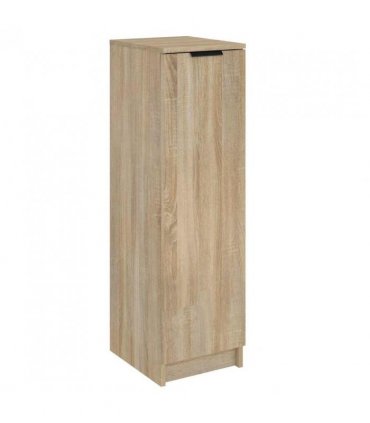 vidaXL Shoe Cabinet Sonoma Oak 30x35x100 cm Engineered Wood