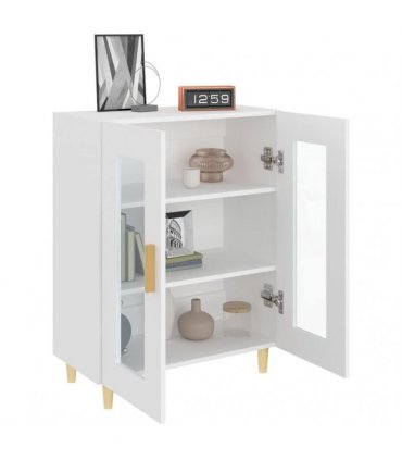 vidaXL Sideboard White 69.5x34x90 cm Engineered Wood — V0672032243