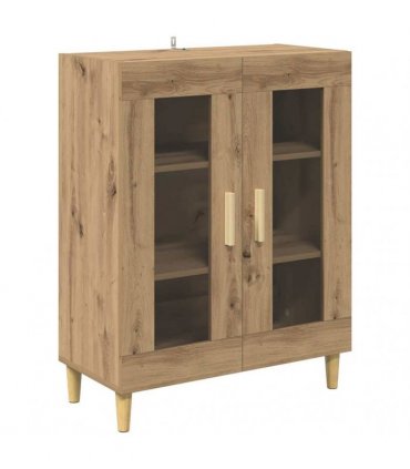 vidaXL Sideboard Artisan Oak 69.5 x 34 x 90 cm Engineered Wood — V0672032244