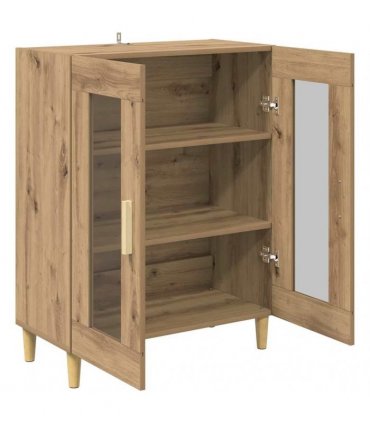 vidaXL Sideboard Artisan Oak 69.5 x 34 x 90 cm Engineered Wood — V0672032244