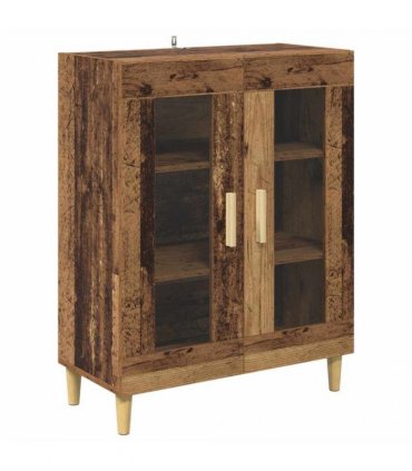 vidaXL Sideboard Old Wood 69.5 x 34 x 90 cm Engineered Wood — V0672032246