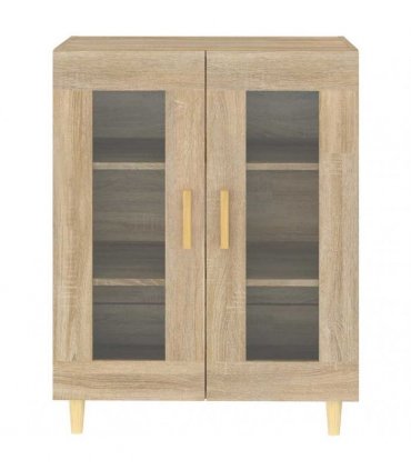 vidaXL Sideboard Sonoma Oak 69.5x34x90 cm Engineered Wood — V0672032247