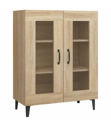 vidaXL Sideboard Sonoma Oak 69.5x34x90 cm Engineered Wood — V0672032252