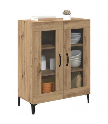 vidaXL Sideboard Artisan Oak 69.5 x 34 x 90 cm