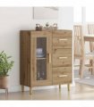 vidaXL Sideboard Artisan Oak 69.5 x 34 x 90 cm Engineered Wood — V0672032259
