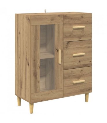 vidaXL Sideboard Artisan Oak 69.5 x 34 x 90 cm Engineered Wood — V0672032259