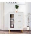 vidaXL Sideboard White 69,5x34x90 cm Engineered Wood