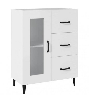 vidaXL Sideboard White 69.5x34x90 cm Engineered Wood — V0672032272