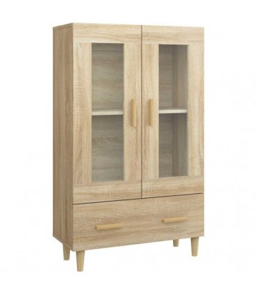 vidaXL Highboard Sonoma Oak 70x31x115 cm Engineered Wood — V0672032279