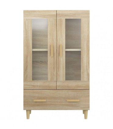 vidaXL Highboard Sonoma Oak 70x31x115 cm Engineered Wood — V0672032279
