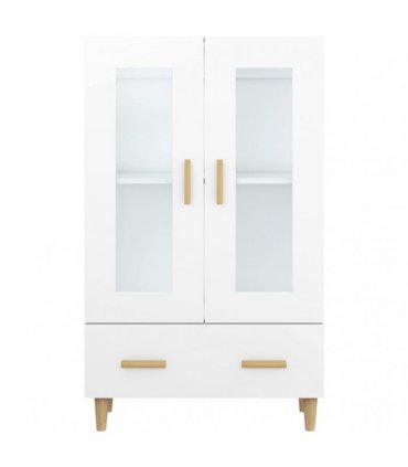 vidaXL Highboard White 70x31x115 cm Engineered Wood — V0672032281