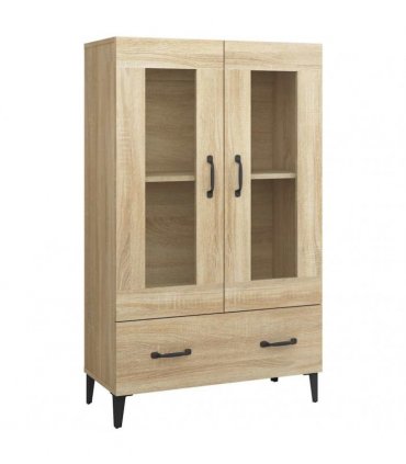 vidaXL Highboard Sonoma Oak 70x31x115 cm Engineered Wood — V0672032286