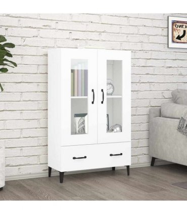 vidaXL Highboard White 70x31x115 cm Engineered Wood — V0672032288