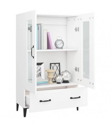 vidaXL Highboard White 70x31x115 cm Engineered Wood — V0672032288