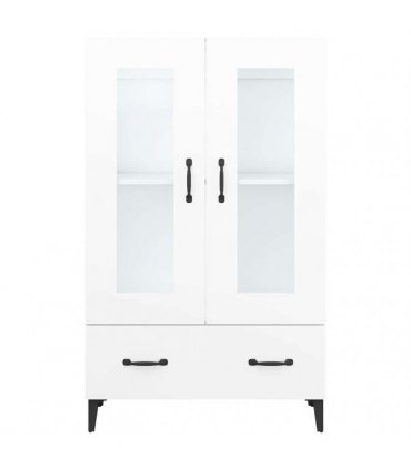 vidaXL Highboard White 70x31x115 cm Engineered Wood — V0672032288