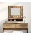 vidaXL Mirror Cabinet Artisan Oak 60 x 31.5 x 62 cm Engineered Wood