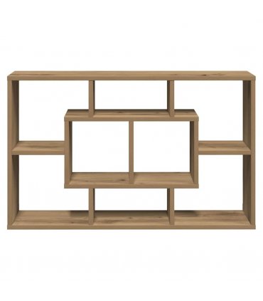 vidaXL Wall Shelf Artisan Oak 85x16x52.5 cm Engineered Wood