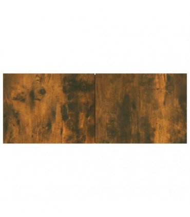 vidaXL TV Cabinet Smoked Oak 80x30x30 cm Engineered Wood