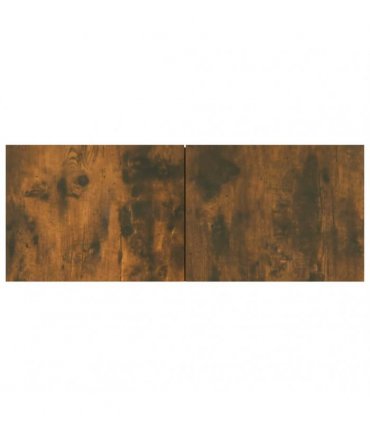 vidaXL TV Cabinets 2 pcs Smoked Oak 80x30x30 cm Engineered Wood