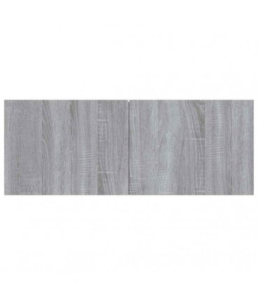 vidaXL TV Cabinet Grey Sonoma 80x30x30 cm Engineered Wood