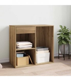 vidaXL Cosmetic Cabinet Artisan Oak 80x40x75 cm Engineered Wood