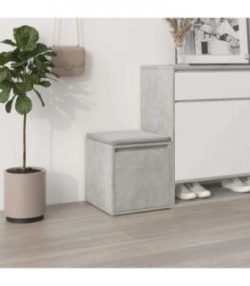 vidaXL Box Drawer Concrete Grey 40.5x40x40 cm Engineered Wood