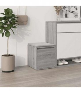vidaXL Box Drawer Grey Sonoma 40.5x40x40 cm Engineered Wood