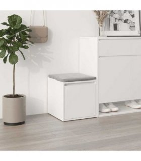 vidaXL Box Drawer White 40.5x40x40 cm Engineered Wood