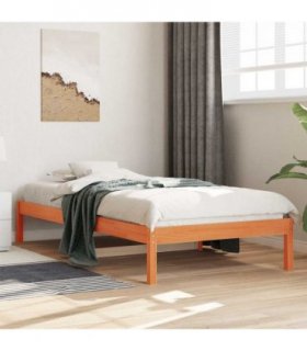 vidaXL Day Bed | Wax brown | Solid pine wood | Single — Size: 80 x 200 cm — V0672032787