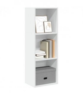 vidaXL Bookcase White 40x30x114 cm Engineered Wood