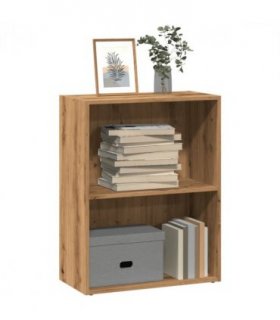 vidaXL Bookcase Artisian Oak 60x30x77 cm Engineered Wood