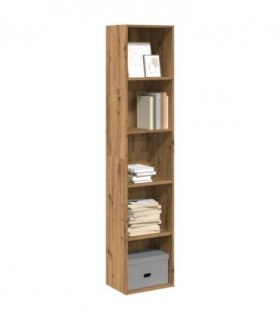 vidaXL Bookcase Artisian Oak 40x30x189 cm Engineered Wood