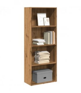 vidaXL Bookcase Artisian Oak 60x30x152 cm Engineered Wood