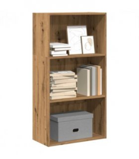 vidaXL Bookcase Artisian Oak 60x30x114 cm Engineered Wood