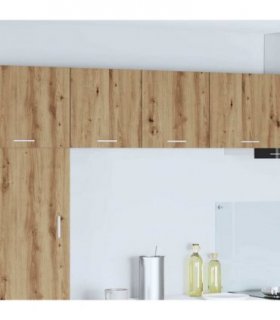 vidaXL Hanging Cabinet with Door Artisan Oak and White 40 x 31 x 40 c — Model: 1x hanging cabinet (1 door) 40 cm wide 40 cm high