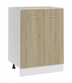 vidaXL Bottom Cabinet Lyon Sonoma Oak 60x46x81.5 cm Engineered Wood — Model: 1x bottom cabinet (2 doors) 60 cm