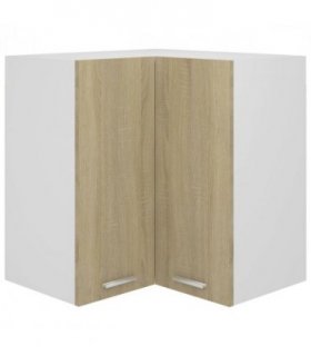 vidaXL Hanging Corner Cabinet Lyon Sonoma Oak 57x57x60 cm Engineered Wo — Model: 1x hanging corner cabinet 57 cm wide 60 cm high