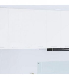 vidaXL Hanging Cabinet 2 pcs White 30 x 31 x 80 cm Engineered Wood — Model: 2x hanging cabinet (1 door) 30 cm wide 80 cm high