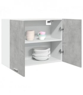 vidaXL Hanging Cabinet Lyon Concrete Grey 80x31x60 cm Engineered Woo — Model: 1x hanging cabinet (2 doors) 80 cm wide 60 cm high
