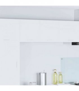 vidaXL Hanging Cabinet with Door White 40 x 31 x 40 cm Engineered Woo — Model: 1x hanging cabinet (1 door) 40 cm wide 40 cm high