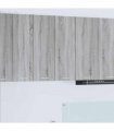 vidaXL Hanging Cabinet Grey Sonoma 60 x 31 x 80 cm Engineered Wood — Model: 1x hanging cabinet (2 doors) 60 cm wide 80 cm high