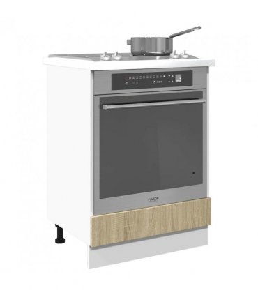 vidaXL Oven Cabinet Sonoma Oak 60x46x81.5 cm Engineered Wood — Model: 1x oven cabinet 60 cm