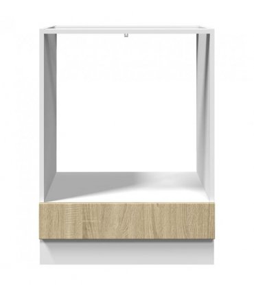 vidaXL Oven Cabinet Sonoma Oak 60x46x81.5 cm Engineered Wood — Model: 1x oven cabinet 60 cm