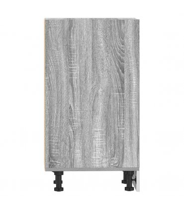 vidaXL Bottom Cabinet Riga Grey Sonoma 40x44.5x81.5 cm Engineered Wood — Model: 1x bottom cabinet (4 shelves) 40 cm