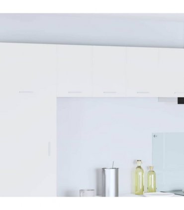 vidaXL Hanging Cabinet 2 pcs White 30 x 31 x 40 cm Engineered Wood — Model: 2x hanging cabinet (1 door) 30 cm wide 40 cm high