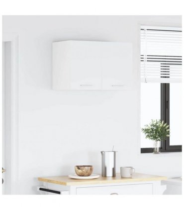 vidaXL Hanging Cabinet 2 pcs White 30 x 31 x 40 cm Engineered Wood — Model: 2x hanging cabinet (1 door) 30 cm wide 40 cm high