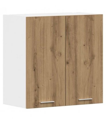 vidaXL Kitchen Wall Cabinet Lyon Artisan Oak 60x31x60 cm Engineered — Model: 1x hanging cabinet (2 doors) 60 cm wide 60 cm high