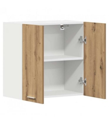 vidaXL Kitchen Wall Cabinet Lyon Artisan Oak 60x31x60 cm Engineered — Model: 1x hanging cabinet (2 doors) 60 cm wide 60 cm high