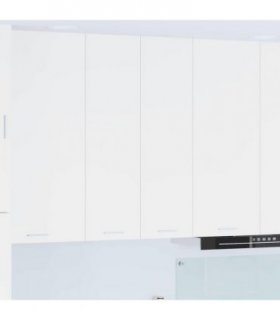 vidaXL Hanging Cabinet White 60 x 31 x 100 cm Engineered Wood — Model: 1x hanging cabinet (2 doors) 60 cm wide 100 cm high